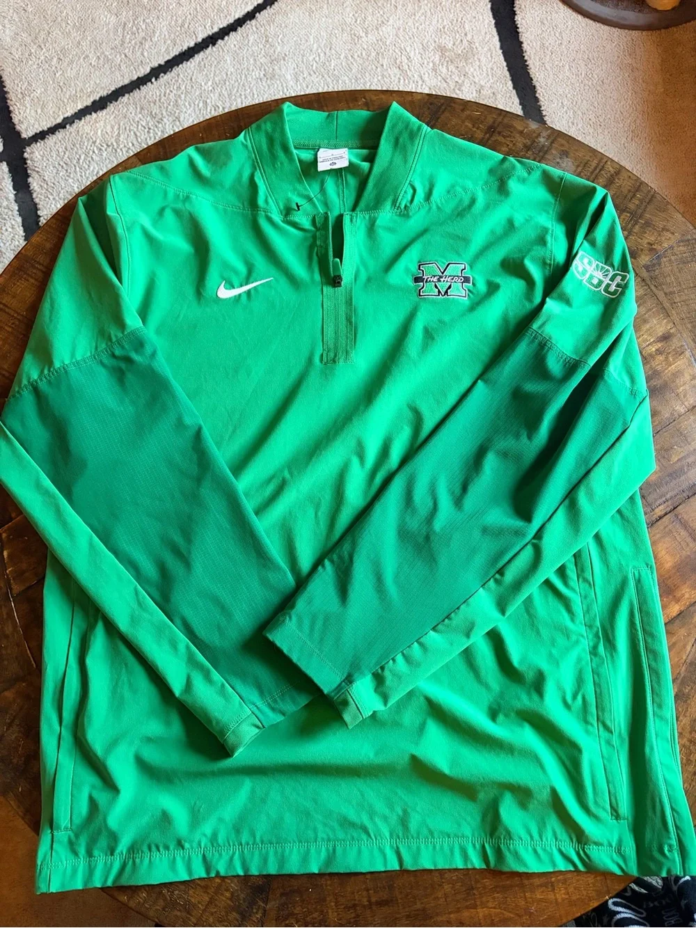 Nike Marshall Thundering Herd Quarter Zip
